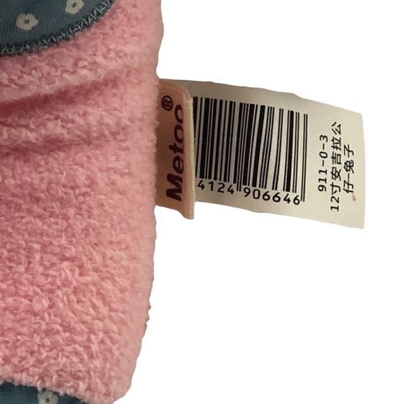 Metoo Pink Bunny Girl Doll - Picture 3 of 10